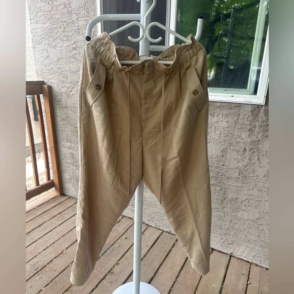 Paper bag pants from H&M size 16